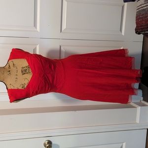 Cute M red dress